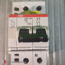 ABB S 261-NA C2 + Auxiliary Contact 230 V AC