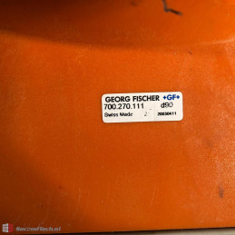 Diaphragm valve Georg Fischer DIASTAR w. positioning indicator ER53-1