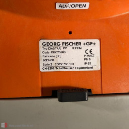 Diaphragm valve Georg Fischer DIASTAR w. positioning indicator ER53-1