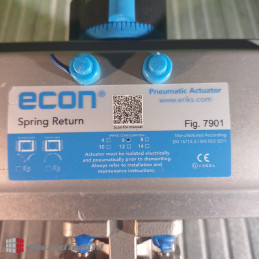 Econosto Fig. 7901 Model SR 20 + 1/2" CF8M Ball Valve NEW! Aluminium