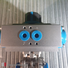 Econosto Fig. 7901 Model SR 20 + 1/2" CF8M Ball Valve NEW! Aluminium