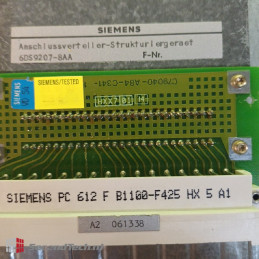 Siemens Teleperm 6DS9207-8AA Bus Distributor 24 V DC