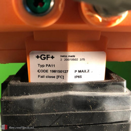 Pneumatic actuated ball valve  Georg Fischer Typ 546 DN25 - PA11 FC
