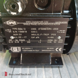 Fluid-O-Tech NEW! MK313XE0PS00000 300L/H Magnetic Drive Gear Pump + Type 56M/2 Motor