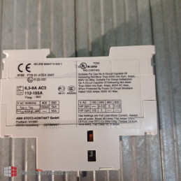 ABB MS 325 Motor Safety Switch + 2 Auxiliary Contacts 230-690 V AC 6.3-9.0A