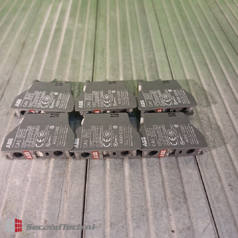 ABB 6x CA5-10 Auxiliary Contact 690V