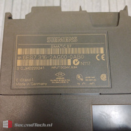 Siemens Simatic S7-300 6ES7316-2AG00-0AB0 24 V DC