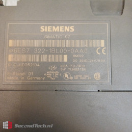 Siemens Simatic S7-300 6ES7322-1BL00-0AA0 24 V DC 0.5A