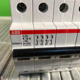 Circuit breaker ABB S204-K16A 4P