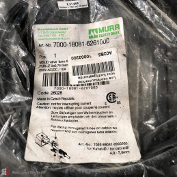 Valve plug MURR Elektronik 7000-18081-6261000