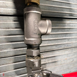 Pressure gauge Econosto 0-25 bar 1/2 inch