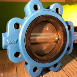 Electrically actuated butterfly valve AUMA SG 04.3-F05-F07-N 63Nm