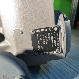 Electrically actuated butterfly valve AUMA SG 04.3-F05-F07-N
