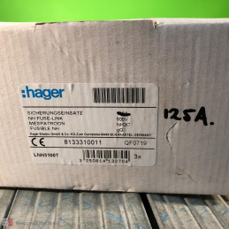 Hager 8133310011 fuse 125A AC 500V