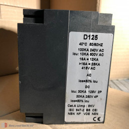 Circuit breaker GE Record D125 40A 4P 3D