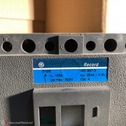 Circuit breaker GE Record D125 40A 4P 3D