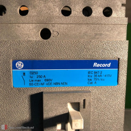 Circuit breaker GE Record D250