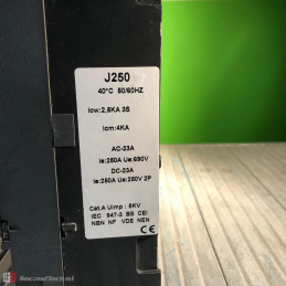 Circuit breaker GE Record J250 250A 4P