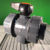 Ball valve Stubbe C 200 PN/DN:16/40 PVC.U EPDM