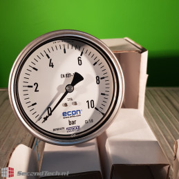 Pressure gauge Econosto 368 2024711 R100 0-10 bar