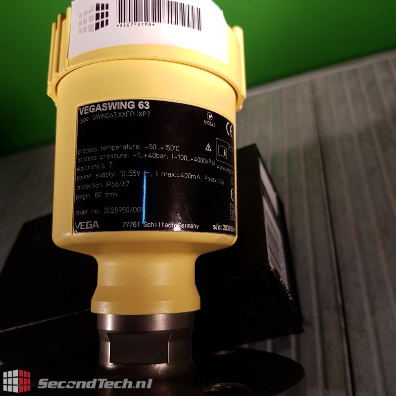 Vibrating level switch for liquids Vega VEGASWING 63 SWING63.XXFPHXPT
