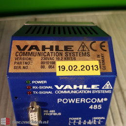 Digital Data Transmission  Conductor Systems Vahle 0910108