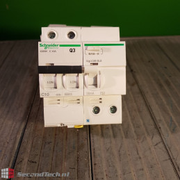 Circuit breakers with Add-on residual current devices Schneider electric iC65N