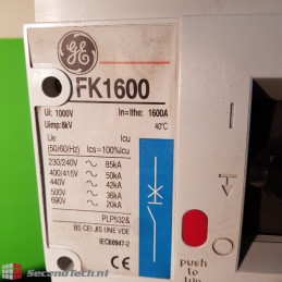 Circuit breaker (complete breaker) GE FKN36NE160TTF