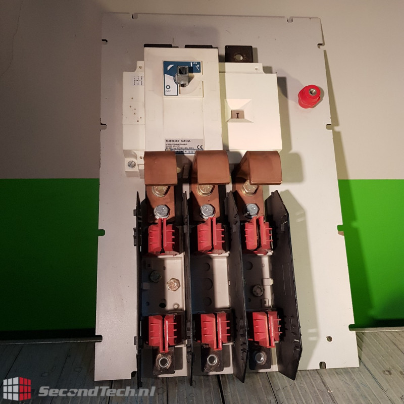 ON LOAD ISOLATOR SWITCH Socomec SIRCO 630A IEC60947-3