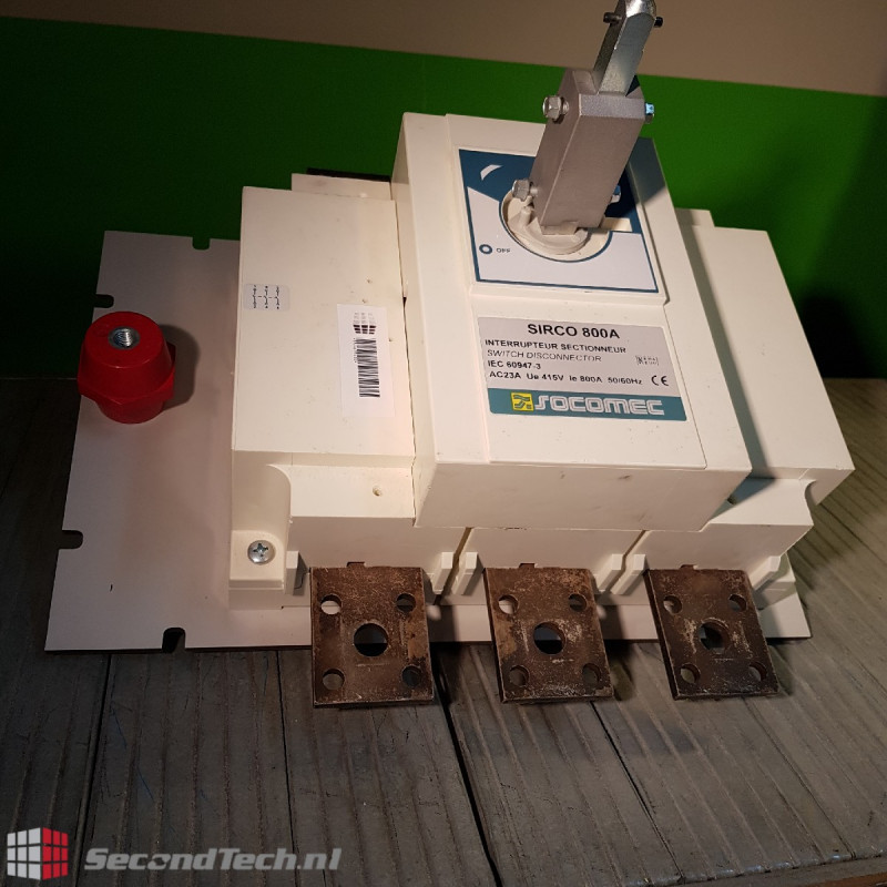 SWITCH DISCONNECTOR Socomec SIRCO 800A IEC 60947-3 SWITCH DISCONNECTOR Socomec SIRCO 800A IEC 60947-3
