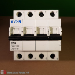 3-POLE+NEUTRAL Circuit Breaker Eaton EAD164C
