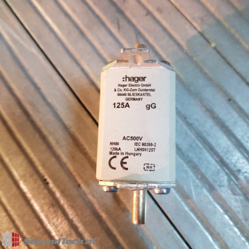 Hager LNH00125T AC500V