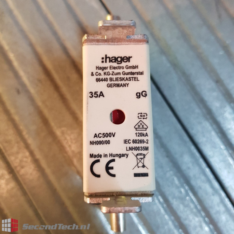 Hager LNH0035M AC500V