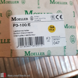 Moeller P3-100/E Switch disconnector 440V