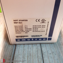 Emotron SF-017 SOFT STARTER (RTS0383.500) Other 50/60 Hz
