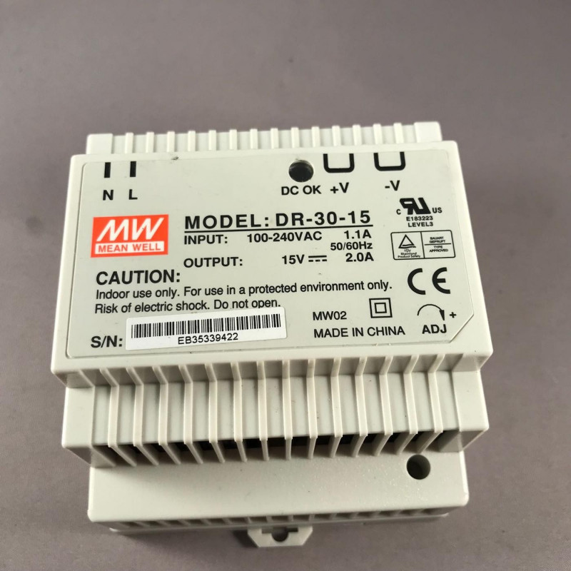 Power supply Mean Well DR-30-15