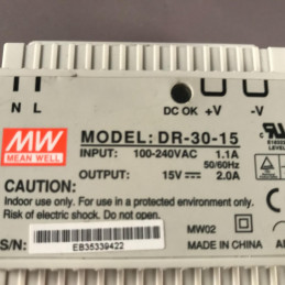 Power supply Mean Well DR-30-15