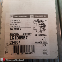 Schneider electric LC1D09B7 24 V DC 690V