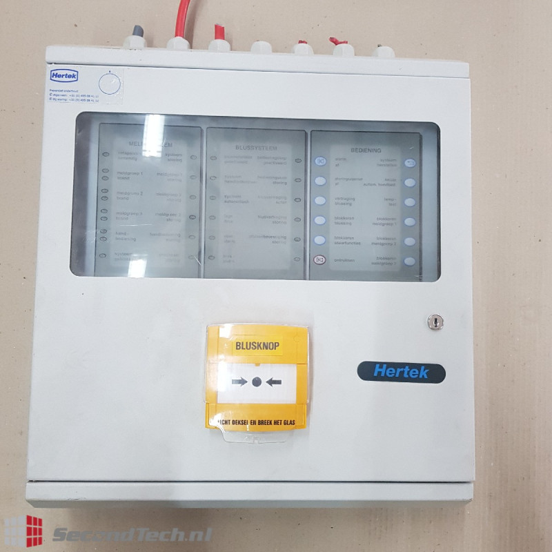Hertek Fire alarm panel Prescient GAS 2500046 230 V AC 3Amp 50/60 Hz Hertek Fire alarm panel Prescient GAS 2500046 230 V AC 3Amp 50/60 Hz