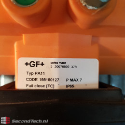 Georg Fischer Pneumatic ball valve 198150127 Typ PA11