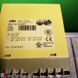 Pilz PNOZ/1 Series Dual-Channel Safety Relay 24 V DC