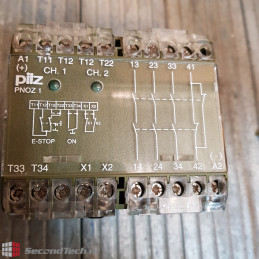 Pilz PNOZ/1 Series Dual-Channel Safety Relay 24 V DC