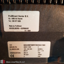 Prominent Sigma 2 230 V AC 50/60 Hz 264l/h PTFE PVT IP65