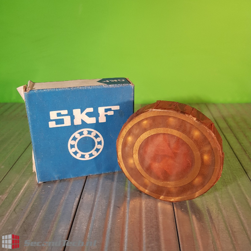 SKF 6208 Deep Groove Ball Bearing - Open End Type, 40mm I.D, 80mm O.D