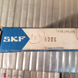 SKF 6208 Deep Groove Ball Bearing - Open End Type, 40mm I.D, 80mm O.D