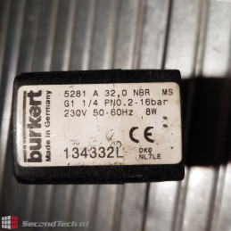 Bürkert G1 1/4 134332 0.2-16bar 230V/50-60Hz