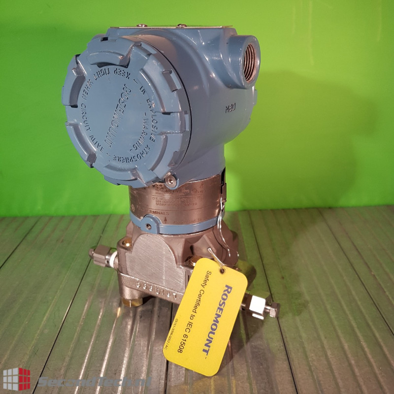 rosemount 3051 Coplanar 3051C Pressure Transmitter / 3051CD5A52A2BK8QTD