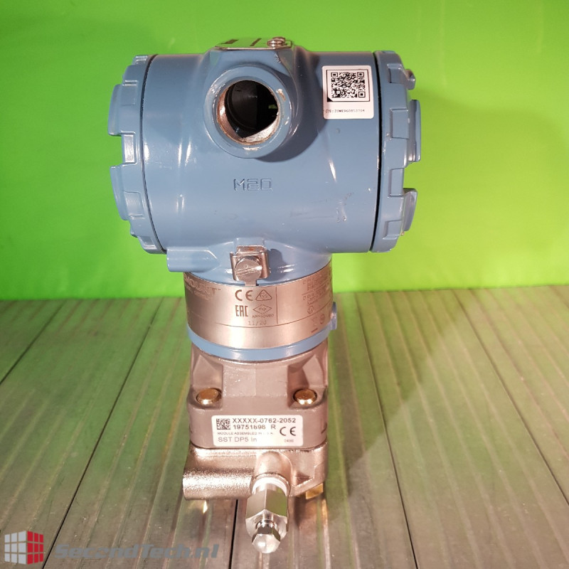 rosemount 3051 Coplanar 3051C Pressure Transmitter / 3051CD5A52A2BK8QTD