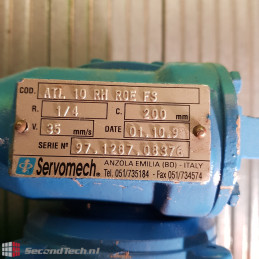 Servomech ATL 10 ATL10 RH ROE FS Linear Drive 1/4