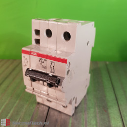 ABB S271 K6A 2 pole 0281G 0281E + auxiliary contact 0341 VDE 0660T Circuit Breaker